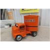 Image 5 : Tonka Allied Van Lines Semi Truck And Trailer, Pressed Steel, 1950s, 22" Long