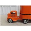 Image 7 : Tonka Allied Van Lines Semi Truck And Trailer, Pressed Steel, 1950s, 22" Long