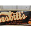 Image 4 : Nesbitt's Metal Tin Embossed Sign, 1950s, 12" x 36"
