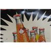 Image 3 : Drink Stubby 5 Delicious Flavors 6-Pack Sign, Metal Tin Embossed, 1940s Or 1950s, 19 1/2" x 29 1/2"