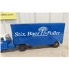 Image 3 : Tonka Stix, Baer, Fuller Delivery Truck And Trailer, Pressed Steel, 1950s Or 1960s, 24" Long