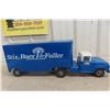 Image 6 : Tonka Stix, Baer, Fuller Delivery Truck And Trailer, Pressed Steel, 1950s Or 1960s, 24" Long