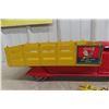 Image 3 : Marx Coca-Cola Pressed Steel Delivery Truck, 1940s Or 1950s, With Wooden Crate And Wheel Dolly, 20