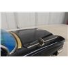 Image 9 : Bandai Tinplate Cadillac Friction Drive Car, 1961, 16" Long, With Box