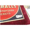 Image 7 : GXC Overalls Metal Tin Embossed Sign, 19 1/2" x 19 1/2", Late 1950s Or 1960s