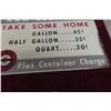 Image 5 : A&W Root Beer 'Take Some Home' Metal Price Sign, 1960s, 22" x 14"