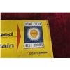 Image 2 : Shell Restroom Key Rack Sign, 2-Sided, Vintage 1960s Or 1970s, 8 1/2" x 13 1/2"