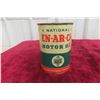 Image 1 : National En-Ar-Co Motor Oil Quart Can With Product
