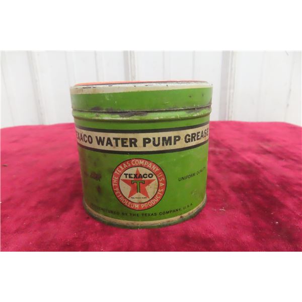 Texaco Water Pump Grease 1 lb Can With Product