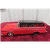 Image 6 : Bandai Tin Friction '56 Ford Station Wagon, 1950s Or 1960s, 12" Long