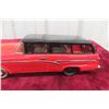 Image 8 : Bandai Tin Friction '56 Ford Station Wagon, 1950s Or 1960s, 12" Long