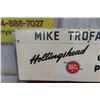 Image 2 : Whiz 2-Sided Rack Topper Sign, Holley Head & Car Care Products, 31" x 12"