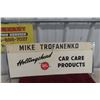Image 4 : Whiz 2-Sided Rack Topper Sign, Holley Head & Car Care Products, 31" x 12"