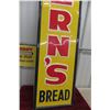 Image 4 : Kern's Bread Metal Tin Embossed Vertical Sign, 1960, 13 1/2" x 53"