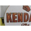 Image 3 : Kendall 2000 Mile Oil Metal 2-Sided Sign, 1950, 36" Diameter