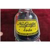 Image 2 : Nu Grape Metal Tin Die-Cut Bottle Shape Sign, 1950s, 17" x 5"