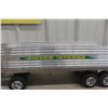 Image 14 : Smith-Miller Silver Streak Toy Semi Truck & Trailer Pressed Steel, 1940s–50s, 23"