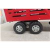 Image 4 : Tonka Livestock Semi Truck & Trailer Pressed Steel, 1950s, 23 1/2"