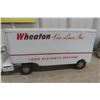 Image 4 : Tonka Wheaton Van Line Semi Truck & Trailer Pressed Steel, 1960s, 24"