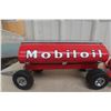Image 10 : Smith-Miller Mobilgas Tanker Truck & Trailer Pressed Steel, 1950s, 35"
