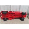 Image 14 : Smith-Miller Mobilgas Tanker Truck & Trailer Pressed Steel, 1950s, 35"