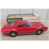 Image 1 : Asahi Toy Co. Friction Tin Oldsmobile Toronado, 1960s, 15 1/2"