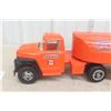 Image 7 : ERTL International Supertest Tanker Truck & Trailer Pressed Steel & Die-Cast, 1960s, 24"