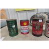 Image 3 : 6 Quart Oil Cans: STP, Triton, Power Punch, Bornside, Shell, Esso