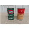 Image 1 : 2 Full Oil Quart Cans: Bulldog & ROCO