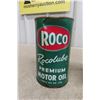 Image 2 : 2 Full Oil Quart Cans: Bulldog & ROCO
