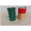 Image 4 : 2 Full Oil Quart Cans: Bulldog & ROCO