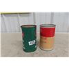 Image 6 : 2 Full Oil Quart Cans: Bulldog & ROCO