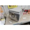 Image 4 : Pepsi-Cola Aluminum Cooler, 1950s Airstream Design With Bottle Opener & 6-Pack Bottles