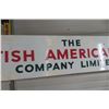 Image 5 : The British American Oil Company Ltd. Metal Sign, 12" x 80", 1950s