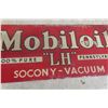 Image 3 : Mobil Oil Vacuum Metal Sign, 7 1/4" x 18", 1950s