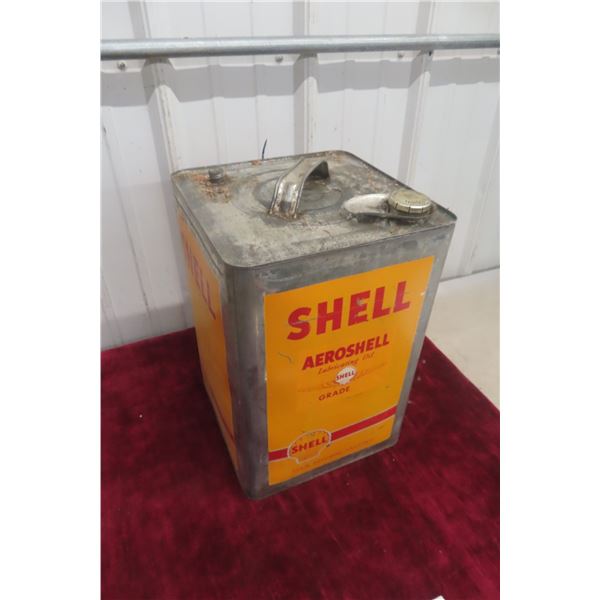 Shell Aero Shell Lubricating Oil 4 Gallon Can