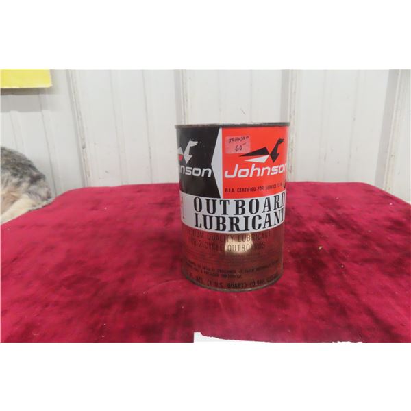 Johnson Outboard Lubricant Quart Can With Product