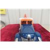 Image 6 : Buddy L Firestone Tire Service Pressed Steel Wrecker Truck 1953 Professionally Restored 24"