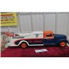 Image 7 : Buddy L Firestone Tire Service Pressed Steel Wrecker Truck 1953 Professionally Restored 24"