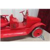 Image 12 : Buddy L Aerial Ladder Fire Truck Pressed Steel 1920s Or 1930s Professionally Restored 38"