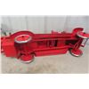 Image 19 : Buddy L Aerial Ladder Fire Truck Pressed Steel 1920s Or 1930s Professionally Restored 38"