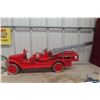 Image 1 : Buddy L Aerial Ladder Fire Truck Pressed Steel 1920s Or 1930s Professionally Restored 38"