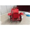 Image 6 : Buddy L Aerial Ladder Fire Truck Pressed Steel 1920s Or 1930s Professionally Restored 38"