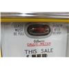 Image 5 : Gilbarco Calco-Meter Gas Pump White Rose 1940s Or 1950s With Reproduction Globe - Professionally Re