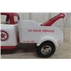 Image 6 : Tonka AAA 24 Hour Service Tow Truck 1950s Pressed Steel 12" Professionally Restored
