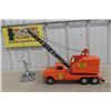 Image 1 : Tonka State Highway Department Mobile Clam Truck Pressed Steel 1960s 16 1/2" Plus Boom