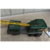 Image 17 : Marx Lumar Contractor Mobile Crane Truck Pressed Steel 1950s Or 1960s 16" Plus Boom