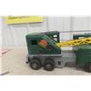 Image 4 : Marx Lumar Contractor Mobile Crane Truck Pressed Steel 1950s Or 1960s 16" Plus Boom