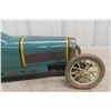 Image 11 : Paya Tinplate Windup Toy Car 1930s Bugatti Type 35 Reproduction Limited Series 579 Of 970 19"