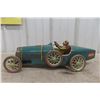 Image 1 : Paya Tinplate Windup Toy Car 1930s Bugatti Type 35 Reproduction Limited Series 579 Of 970 19"